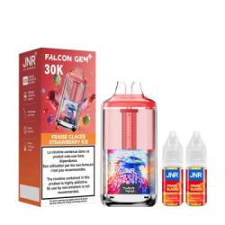 Kit Falcon Gem+ 30000 + 2x10ml 20mg JNR – Fraise Glacée