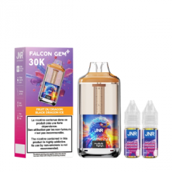 Kit Falcon Gem+ 30000 + 2x10ml 20mg JNR – Fruit du Dragon