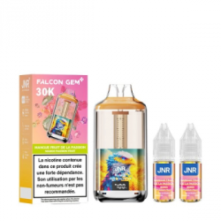 Kit Falcon Gem+ 30000 + 2x10ml 20mg JNR – Mangue Fruit de la Passion