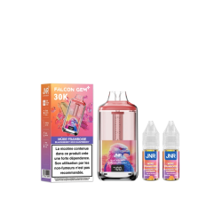 Kit Falcon Gem+ 30000 + 2x10ml 20mg JNR – Mûre Framboise