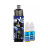 Kit Shisha Plus 28K Fighter Fuel X JNR – Blue Shigeri Grenade Fraise