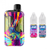 Kit Zpluse 42000 + 2x10 mL 20 mg JNR – Blueberry Pomegranate Ice / Blueberry Sour Raspberry