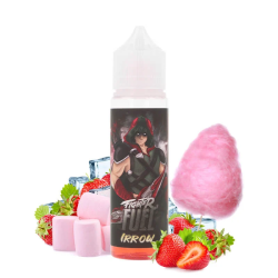 Un e-liquide frais aux saveurs de guimauve, de fraises et de barbe à papa !