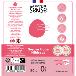 GOYAVE FRAISE HIBISCUS 50 ml — vue 2