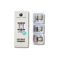 Résistances UB MAX par 3 - Lost Vape
