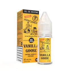 Vanilla Goose Moonshiners sel de nicotine-10ML