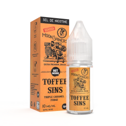 Toffee Sins Moonshiners - sel de nicotine-10ML
