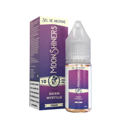 Moonshiners - Raisin Myrtille - sel de nicotine-10ML