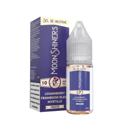 Moonshiners - Mûre de Logan, Framboise Bleue, Myrtille 10 ml - sel de nicotine