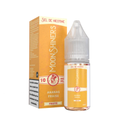 Moonshiners - Ananas Fraise 10 ml - sel de nicotine