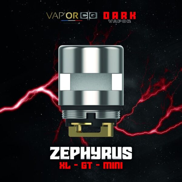 Resistances Zephyrus XL _ GT _ Mini - Dark Vapor Résistances Zephyrus XL / GT / Mini - Dark Vapor – Image 1