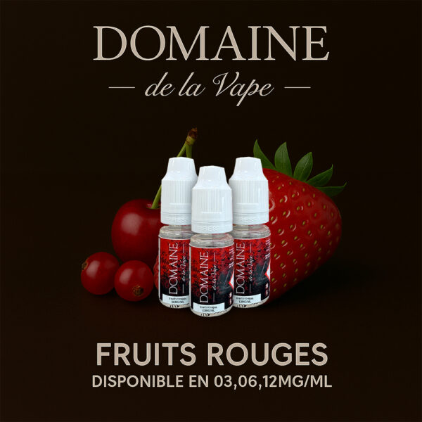 Fruit rouge 10ml visu web Fruits rouges 10ML – Image 1