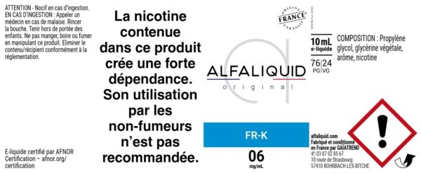 etiquette-alfaliquid-fr-classique-fr-k-06mg FR-K ALFALIQUID ORIGINAL – Image 3