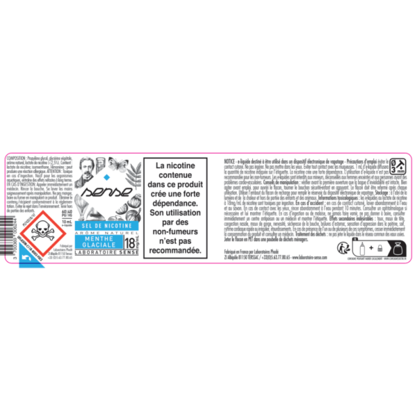 Menthe Glaciale — Sel de Nicotine – Image 2