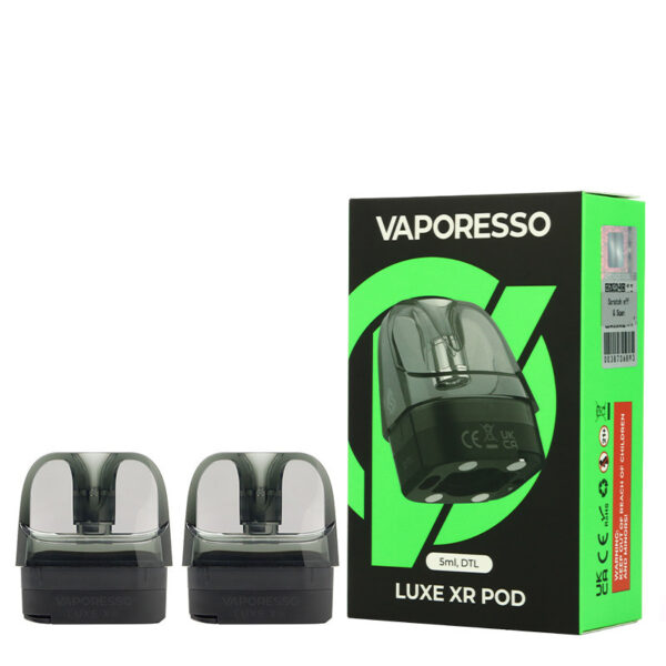 Cartouche Luxe XR 5ml MTL/RDL/DTL (2pcs) - Vaporesso – Image 1