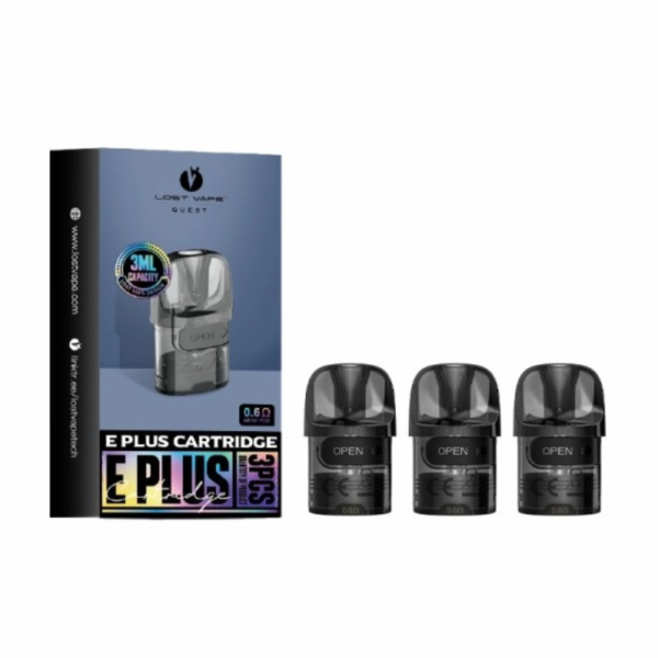 Cartouches E-Plus ( 3pcs ) — Lost Vape – Image 1