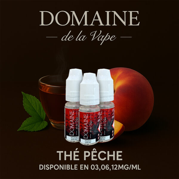 Thé pêche visu web Thé pêche — 10ml — DDLV – Image 1