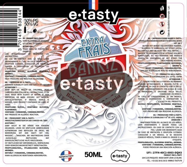 Bankiz — Bako Extra Frais — 50ml – Image 2