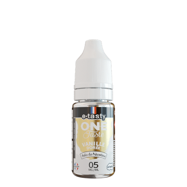 vanille-doree-10ml-sels-de-nicotine ONE Taste - Vanille Dorée 10ml - Sels de Nicotine – Image 1