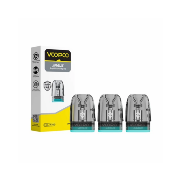 pack-de-3-cartouches-3ml-top-fill-argus-pod-v2-voopoo (3) Pack de 3 Cartouches 3ml Top Fill Argus Pod V2 — Voopoo – Image 1
