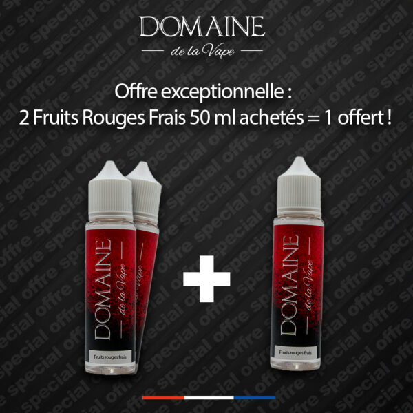 Offre 2+1 Fruits Rouges Frais – 50ml — DDLV – Image 1