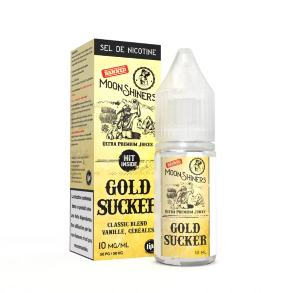 Gold Sucker Moonshiners - sel de nicotine – Image 1