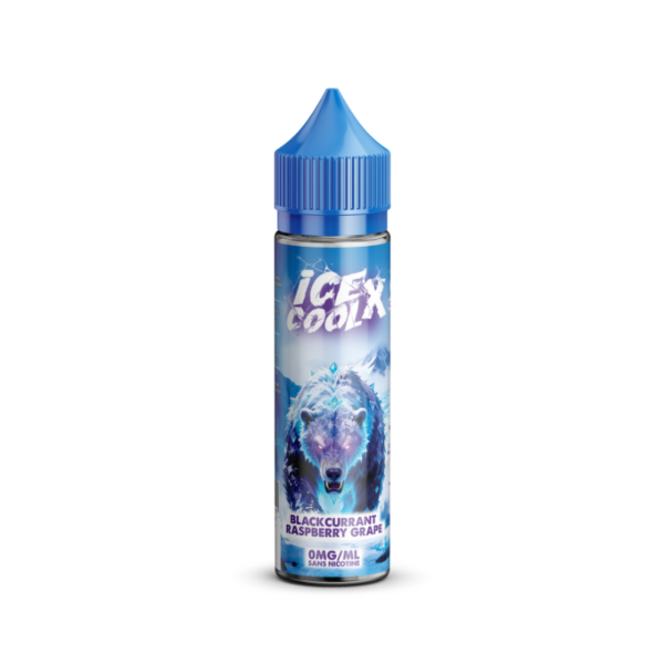 Blackcurrant Raspberry Grape Ice Cool X By Liquidarom 50ml – Image 1