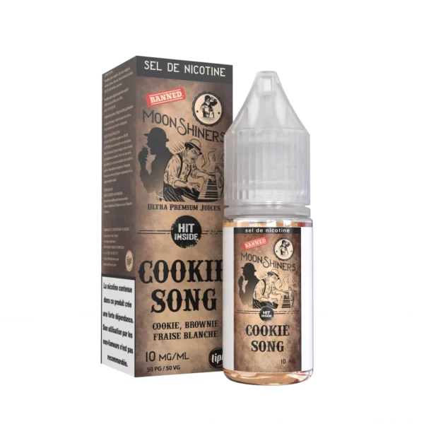 Cookie Song Moonshiners sel de nicotine-10ML – Image 1