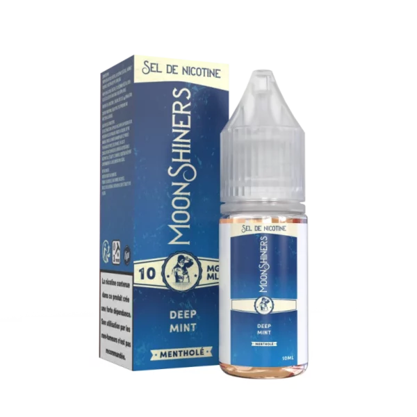 Deep Mint Moonshiners sel de nicotine-10ML – Image 1