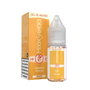 Moonshiners - Ananas Fraise 10 ml - sel de nicotine