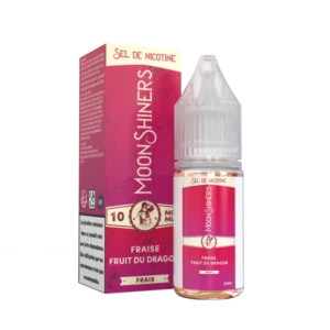 Moonshiners - Fraise Fruit du Dragon 10 ml - sel de nicotine