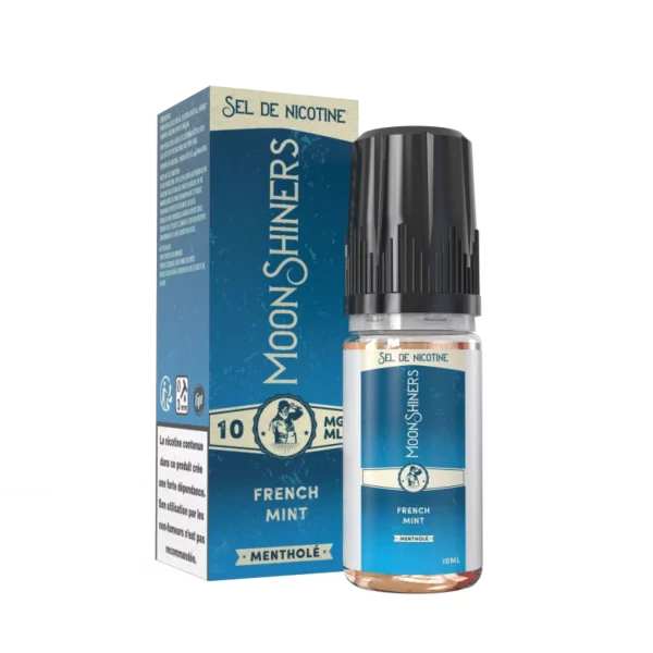 Moonshiners - French Mint - sel de nicotine-10ML – Image 1