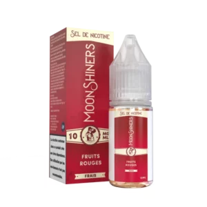 Moonshiners - Fruits Rouges 10 ml - sel de nicotine
