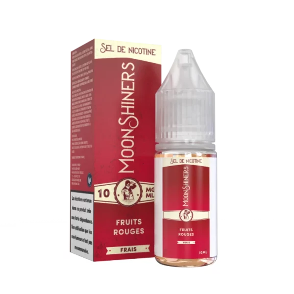 Moonshiners - Fruits Rouges 10 ml - sel de nicotine – Image 1