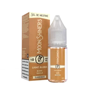 Moonshiners - Light Blend 10 ml - sel de nicotine