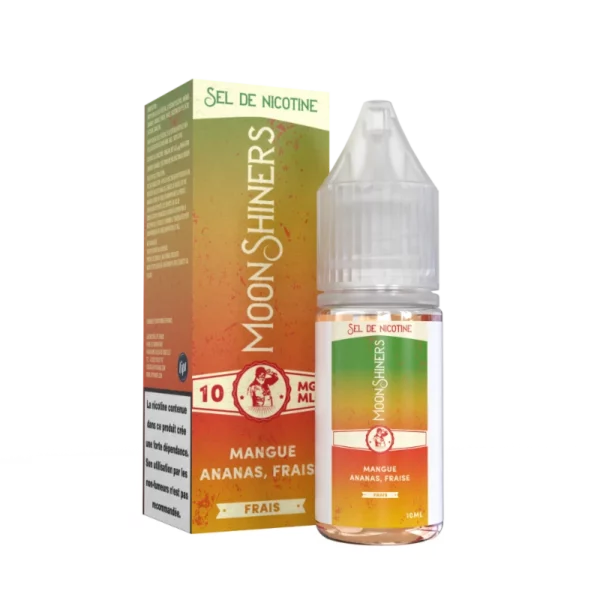 moonshiners-mangue-ananas-fraise-10-ml-sel-de-nicotine Moonshiners - Mangue Ananas Fraise 10 ml - sel de nicotine – Image 1