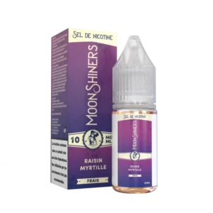 Moonshiners - Raisin Myrtille - sel de nicotine-10ML