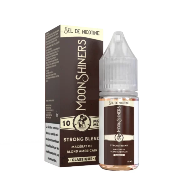 Moonshiners - Strong Blend - sel de nicotine-10ML – Image 1