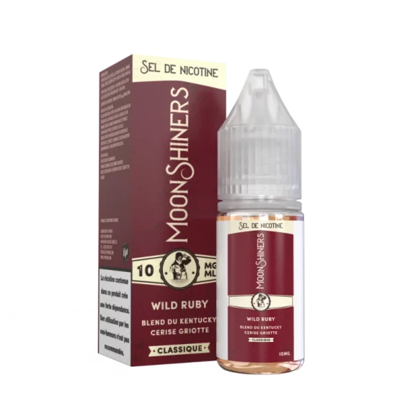 Moonshiners - Wild Ruby 10 ml - sel de nicotine-10ML – Image 1