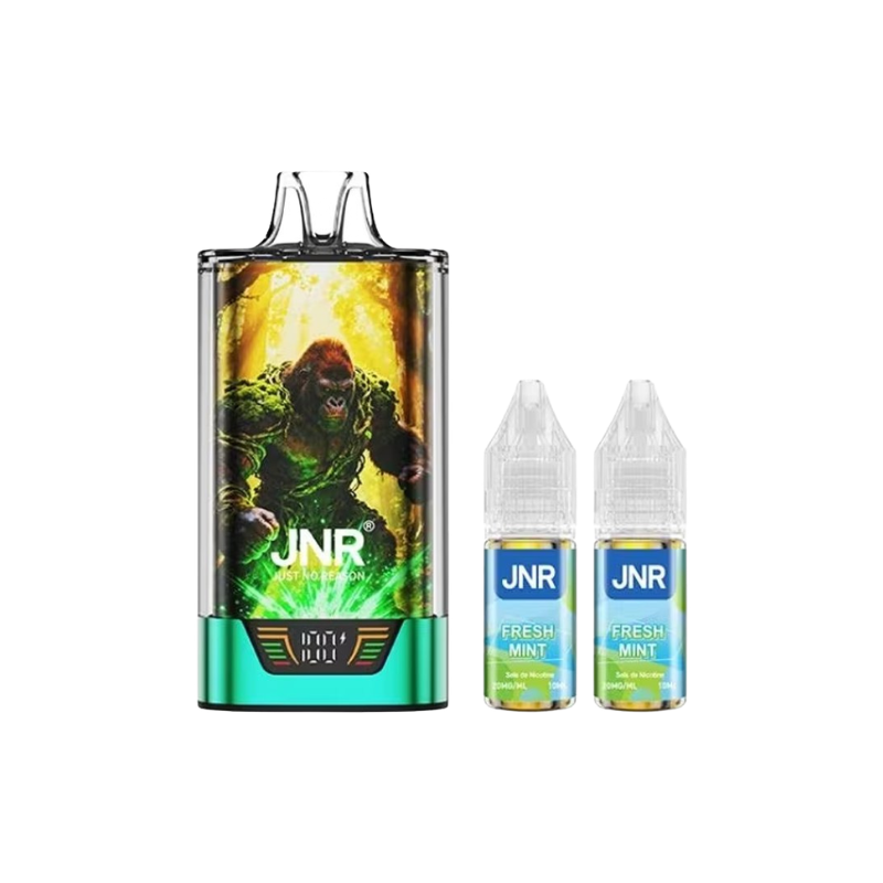 kit-gorilla-43000-2x10ml-20mg-jnr (7) Kit Gorilla-X 43000 + 2x10ml 20mg JNR – Menthe fraîche – Image 1